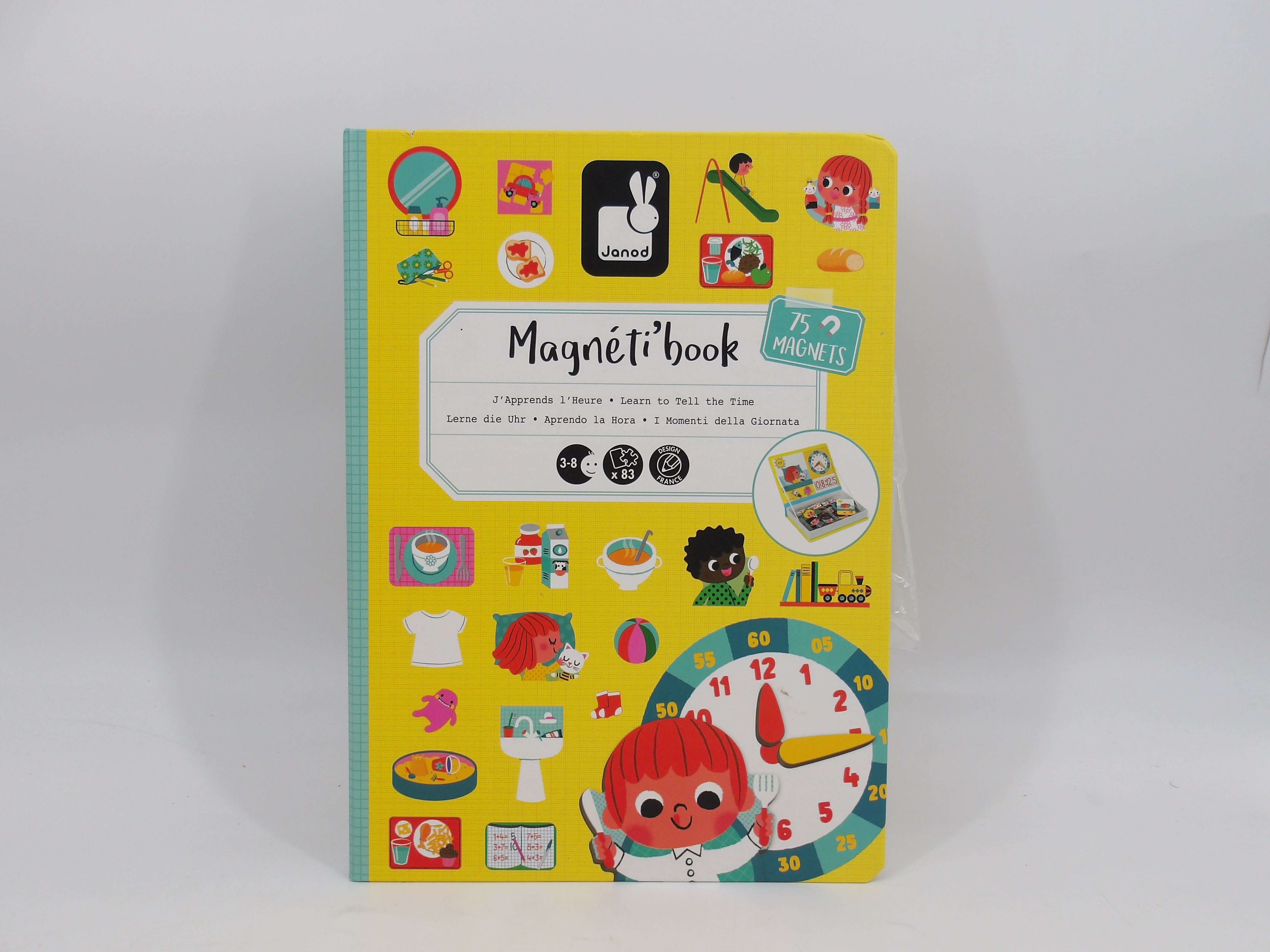Voir photo 4 de Magnéti'book - J'apprends l'heure- Édition 2017 Magnéti'book - J'apprends l'heure- Édition 2017 Très bon état - Vue 4 -